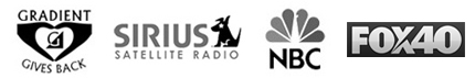 Gradient Gives Back, NBC, SIRIUS Radio